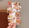 Pasador de Capibara para Niños, Adorno para el Cabello Lindo y Sencillo, Accesorios para el Cabello Antideslizantes, Ligeros, Duraderos y No Dañinos para Niñas Pequeñas