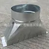 Venda Direta da Fábrica Saída de Ar Condicionado Quadrada para Redonda Ventilador de Exaustão Local de Ferro Branco Tianyuan Caixa de Retorno de Ar com Junta Flexível