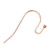 Ganchos para Orejas Estilo Francés Chapado en Cobre Plata de Ley 925 Accesorios para Orejas DIY Ganchos para Orejas con Perlas Redondas Joyería para Orejas Hecha a Mano Accesorios para Pendientes de Plata