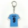 2026 Copa Mundial de Fútbol de Estados Unidos, Canadá y México Estrella de Jersey Llavero Colgante de Acrílico Messi C. Recuerdo para Fan de Ronaldo