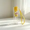 Botella Atomizadora Linda Dibujo Animado Mini Portátil Correa Recargable Botella Viaje Cosmético Agua Perfume Alcohol Desinfectante Botella Pequeña con Atomizador