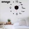 Relógio de Parede Moderno Simples Fashion Silencioso Criativo Decoração Sala de Estar Espelho Casa Acrílico Quartzo DIY
