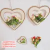 Materiais Decorativos Ecológicos para Jardim de Infância DIY Artesanal Corda de Cânhamo Pingente de Madeira Linho Retrô Pingente Decorativo de Parede Pingente