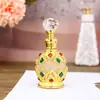 Perfume Árabe 12ml/15ml/25ml Exquisito Vintage True Self Aceite Esencial Botella Rellenable Contenedor Decorativo de Belleza