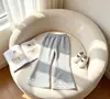 Novas Calças de Renda Estilosas Doces da Moda Coreana Confortáveis Versáteis para Meninas na Primavera e Outono Micro Flare