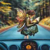 Pingente Plano de Anjo 2D Decoração de Carro com Acrílico Novo Produto Asas Casa Estilo Europeu Aniversário Sem Adornos Lua Cheia