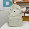 Mochila Simples Leve Masculina e Feminina Portátil para Viagem Bolsa para Computador Grande Capacidade Casual para Estudante Universitário Mochila Escolar