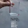 Em estoque Espessado Transparente Vidro Vela Aromaterapia Vidro Castiçal Copo Quarto Ornamentos Domésticos Castiçal Copo de Vidro