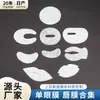 Tela de Mascarilla No Tejida Tencel Grafeno Amigable con la Piel Bloqueo de Humedad Invisible Moldeable Venta al por Mayor Mascarilla de Papel Desechable Personalización
