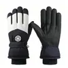 Guantes de Ciclismo para Hombre Invierno Más Terciopelo Cálidos Exteriores Bicicleta de Montaña Scooter Eléctrico A Prueba de Viento Protección contra el Frío Guantes Deportivos Venta al por Mayor