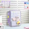 Bolsa de Documentos de Aspecto Elegante y Gran Capacidad de Bai Yi, Bolsa de Almacenamiento para Tareas Escolares y Exámenes de Estudiante, Bolsa Tote de Malla Transparente