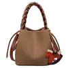 Bolso de Cubo de Moda Más Vendido de Este Año para Mujer Verano 2025 Estilo Coreano Bolso Versátil de Hombro Cruzado