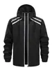 Jaqueta Casaco com Capuz Masculino Esportivo Outdoor Casual Solta Versátil Tendência Comércio Exterior Amazon