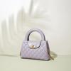 Nova Bolsa Xiangjia Pequena Xiangfeng Cadeia de Couro Vintage Bolsa Rômbica Pequena Bolsa Quadrada Bolsa de Mão Ombro Crossbody Bolsa