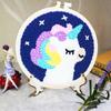 Bordado Ruso Estampado Lana Pasar Tiempo Bordado Hecho a Mano Autobordado diy Paquete de Materiales Principiante Hablar Estampado