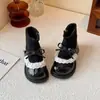 Botas Forradas com Pelúcia para Meninas 2026 Outono/Inverno Novas Botas de Moda para Meninas Botas de Couro Fashion Versáteis Sapatos de Princesa Botas Curtas Infantis