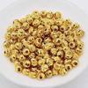 Bolsa de oro de 14 quilates cuentas pequeñas de oro cuentas sueltas cuentas redondas brillantes cuentas de transferencia cuentas cuentas pulsera DIY hecha a mano cuentas