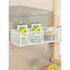 Cozinha Geladeira Absorção Magnética Rack de Armazenamento Lado Externo Magnético Não Perfurado Caixa de Armazenamento Lateral Ímã Cesta Cesta Pendurada Bolsa Pendurada