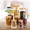 Cozinha Cortiça Garrafa De Vidro Casa Alimentos Armazenamento Latas Frutas Secas Selado Armazenamento Jar Scented Chá Jar Vidro