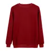 Suéter Pulóver Casual Holgado de Manga Larga con Cuello Redondo Europeo y Americano para Uso al Aire Libre y Diario, Sudadera Lisa Blanca con Cuello Redondo