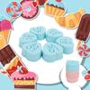 Molde de silicona para tartas Love, fácil de desmontar, resistente a altas temperaturas, de grado alimenticio, para hornear mousse o postres.