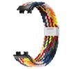 Para Huawei Bracelet 9 Correa de Nailon Trenzado HUAWEI band8 9 Broche Pulsera Arcoíris Trenzada de Nailon