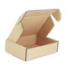 Caixas de papel kraft para aviões em estoque, caixas de embalagem expressa de papelão ondulado de três camadas, caixas de embalagem para e-commerce transfronteiriço, atacado a partir de uma peça