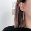 Brincos Assimétricos Retrô de Elefante Estilo Coreano, Presilhas de Orelha Hip-Hop com Personalidade para o Dia a Dia, Brincos de Tarraxa Pequenos de Elefante com Pingente Redondo Tailandês para Mulheres
