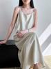 Vestido Conjunto Elegante Estilo Coreano Luxi 2026 Novo Estilo de Verão Vestido de Alça + Blazer Conjunto de Duas Peças 8729