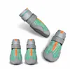 Suministros para Mascotas Transfronterizos Zapatos para Perros Ajustables de Velcro Resistentes al Desgaste Zapatos para Perros Antideslizantes para Exteriores Resistentes al Desgaste Múltiples Estilos Disponibles