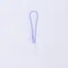 Cordão de silicone curto de silicone líquido U disco chave pulseira pulseira pingente anti-perdido cordão curto de fábrica