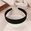 Acessório de Cabeça Brilhante de Aba Larga de Luxo Acessível 2025 Novo Estilo para Trabalho, Lavar o Rosto, Cabelo Amassado, Headband Antiderrapante
