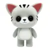 Boneco de Animal Fofo Japonês com Revestimento de Veludo Brinquedo Enfeites de Mesa Japonês Fofo Enfeites Decorativos Presentes