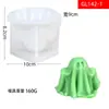 Adorno de Fantasma de Halloween Transfronterizo Molde para Velas DIY Fiesta de Fantasmas Velas Aromáticas Peculiares Molde de Silicona