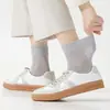 Calcetines finos de malla para hombre de primavera y verano, absorbentes de sudor y transpirables, calcetines casuales de negocios para hombre, resistentes al olor, antibacterianos, calcetines sin costuras de media pantorrilla