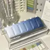Cinta correctora de color degradado de moda, alto atractivo estético, cinta correctora de gran capacidad para estudiantes, juego de cintas correctoras portátil