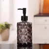 Garrafa Dispensadora de Vidro Oval Pressurizada Garrafa de Shampoo Gel de Banho Dispensador de Sabão Garrafa Vazia Garrafa de Álcool em Gel Alta Aparência