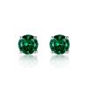 Productos de bienestar de drenaje en vivo venta al por mayor simulación esmeralda gema aretes anillo joyería para la oreja cristal retro color turmalina mujeres