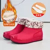 Zapatos de lluvia de venta caliente transfronterizos para mujer, caña corta, para exteriores, zapatos de agua, cálidos, antideslizantes, botas de lluvia, botas impermeables, zapatos de goma, cubrebotas, venta al por mayor
