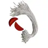 En stock cuerda de algodón encerado cabeza redonda bala cuadrada pequeña Corea del Sur poliéster encerado de alta gama de alta gama cuerda para colgar ropa cuerda para colgar cordón