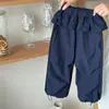 Pantalones Casuales Delgados de Encaje para Niñas de Primavera y Verano con Cordón, Pantalones Jogger de Pierna Recta, Pantalones Deportivos para Niños, Pantalones a Prueba de Mosquitos, Pantalones de Secado Rápido