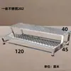 Escalón de acero inoxidable, taburete de escalera pequeño de dos, tres o cuatro peldaños, taburete de balcón, taburete de almacén, taburete de fábrica, taburete para exteriores