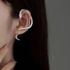 Pendientes Punk con Forma de Serpiente, Pendientes, Ins de Metal Plateado, Estilo Frío, Pendientes de Pareja de Nicho Europeos y Americanos, Pendientes de Moda
