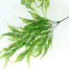 Parede Artificial de Grama Persa Verde Artificial Plantas Artificiais Samambaia Cipós Decoração de Casamento para Interior e Exterior Casa Cipós