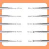 Plumón de Puntos de Acero Inoxidable Personalizado, Plumón de Puntos para Repujado, Plumón Doble para Grabado de Pedrería en Uñas, Set de 5 Piezas de Herramientas para Uñas