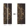 MT031 pegatinas de puerta con patrón de mandala transfronterizo, pegatinas para ventanas de vidrio, creativas, renovación de puerta de madera, pegatinas de pared