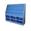 Gabinete Multifuncional para Juguetes y Revistas. Gabinete de Ayuda Didáctica para Niños. Taquilla para Niños. Estantería para Libros Infantiles Estantería para Libros Infantiles
