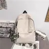 Mochila Masculina Simples Mochila de Viagem de Grande Capacidade Mulheres Casual Japonês Estudantes do Ensino Médio Estudantes do Ensino Médio Escolar para Homens