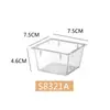 Caja de Almacenamiento de Plástico Transparente para Escritorio Baño Dormitorio Almacenamiento de Cosméticos Oficina Multifuncional Comercio Exterior Venta al por Mayor Transfronteriza