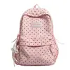 2026 Verão Novo Estilo Fresco Ins Mochila Escolar Mochila Fofa Menina Grande Capacidade Mochila Leve de Nicho para a Escola